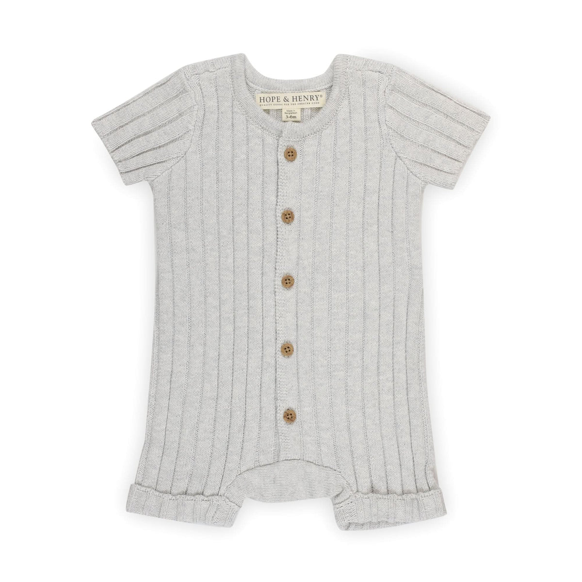 Shortie Romper & Jacquard Blanket Gift Set
