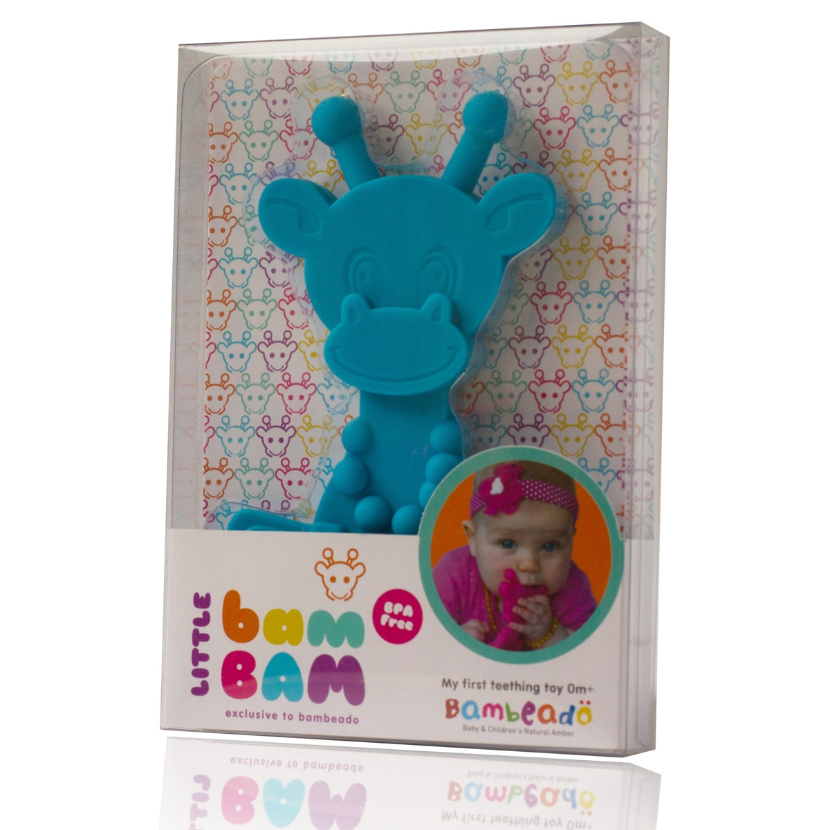 Little bamBAM Baby Teething Toy – Cyan - Shop Avnu