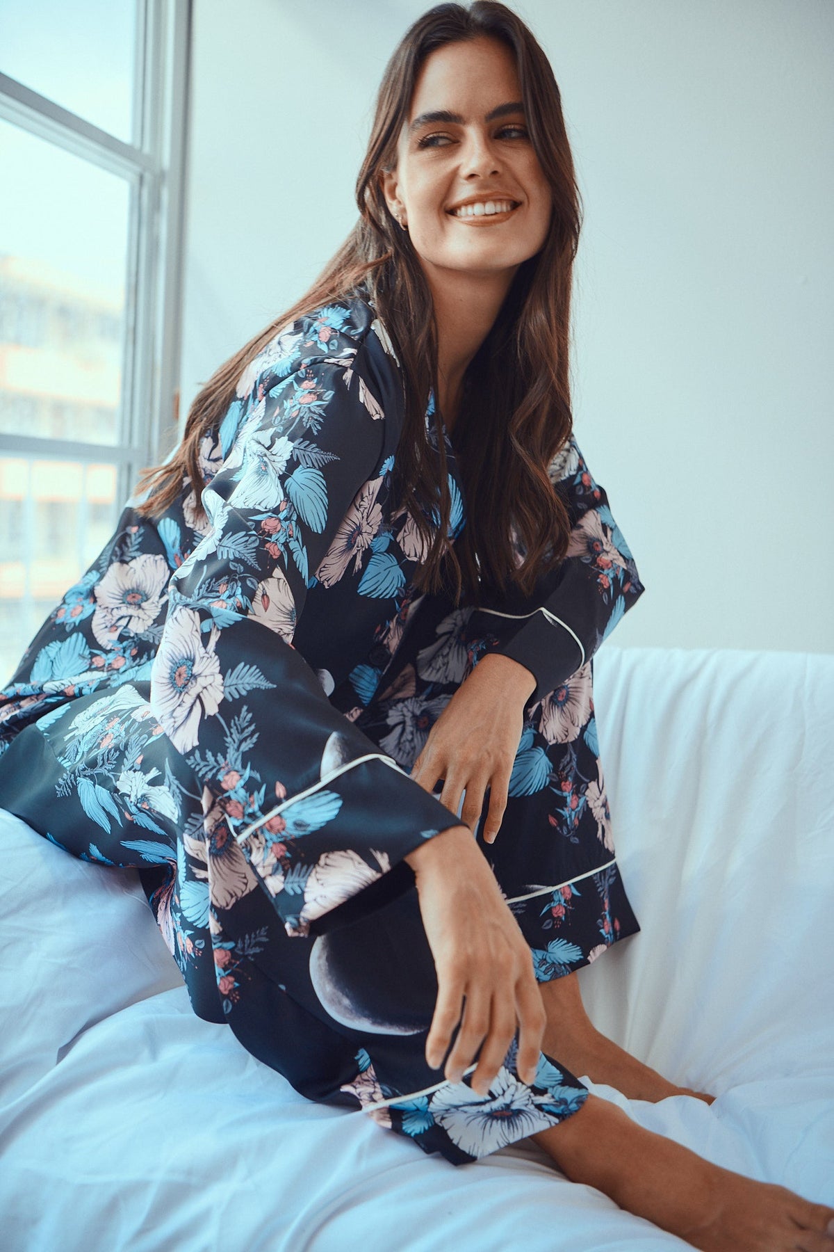 Washable Silk Pajama Set - Grace Kelly - Shop Avnu