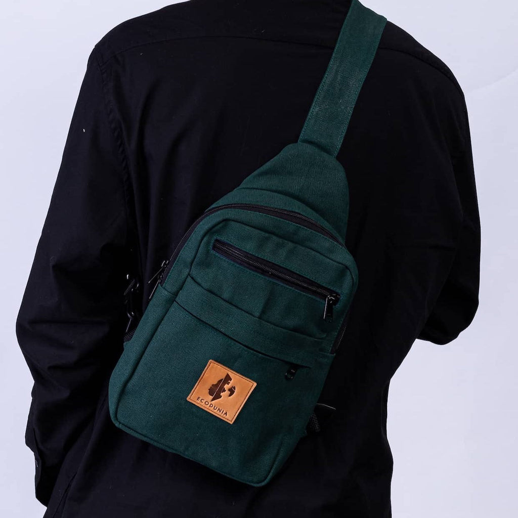 Large Canvas Crossbody Sling Bags |  Umoja
