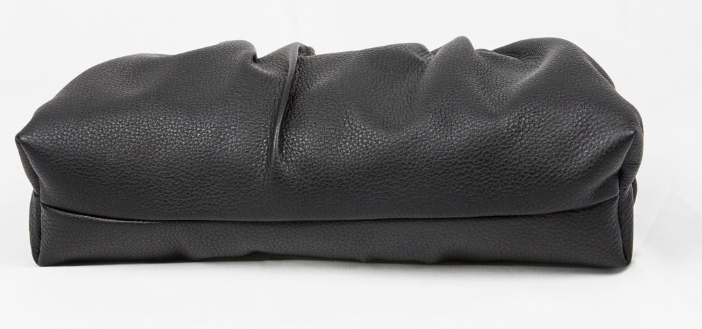 Leather Bag, Clutch Bag with Chain - MiamiLeathers
