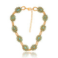 Squash Blossom Hat Band - Turquoise - Shop Avnu