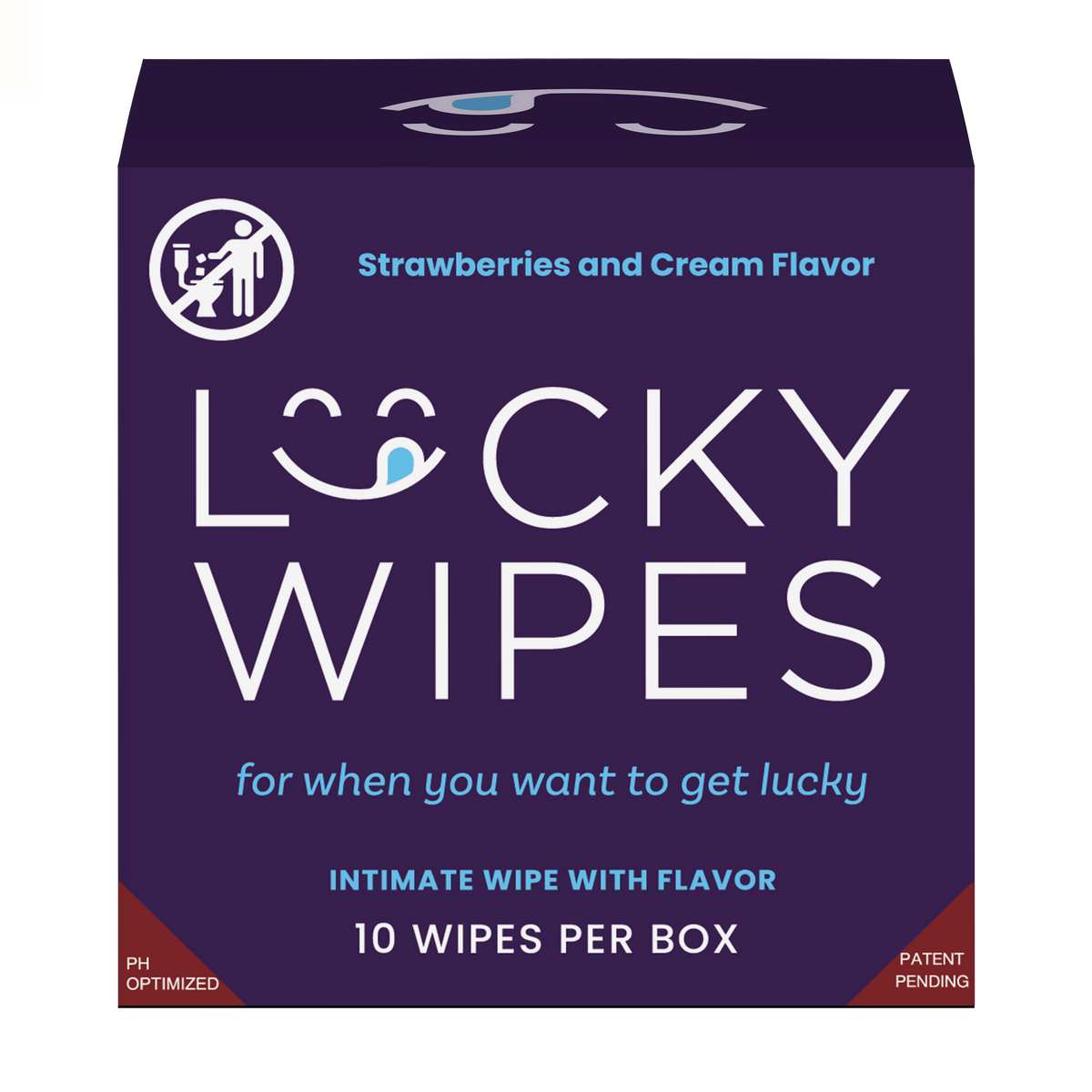 Strawberries and Cream Flavored Men's Wipes
