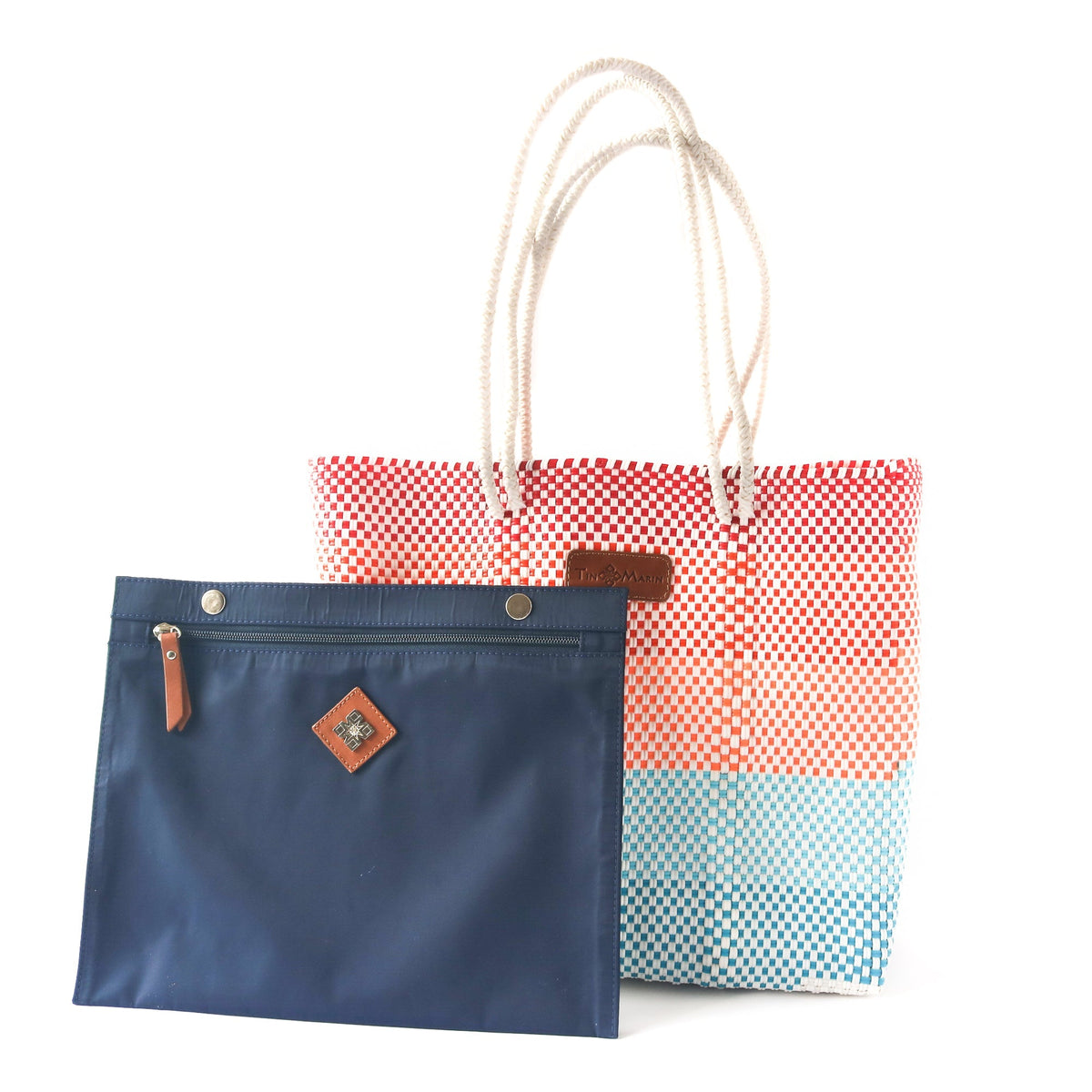 Sunrise Woven Tote