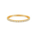 Sydney 14K Gold and Diamond Eternity Ring - Shop Avnu