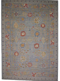 Afghan Oushak (10'00"x14'04") gray