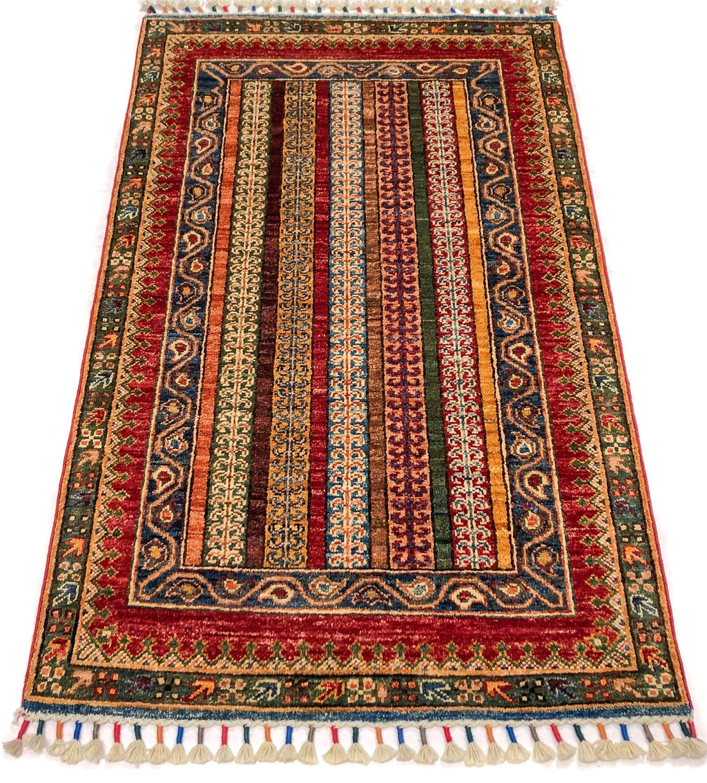 Shawl (2x4) mt/red