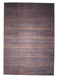 Durva Grass Design (10'01"x14'03") copper/blue-gray