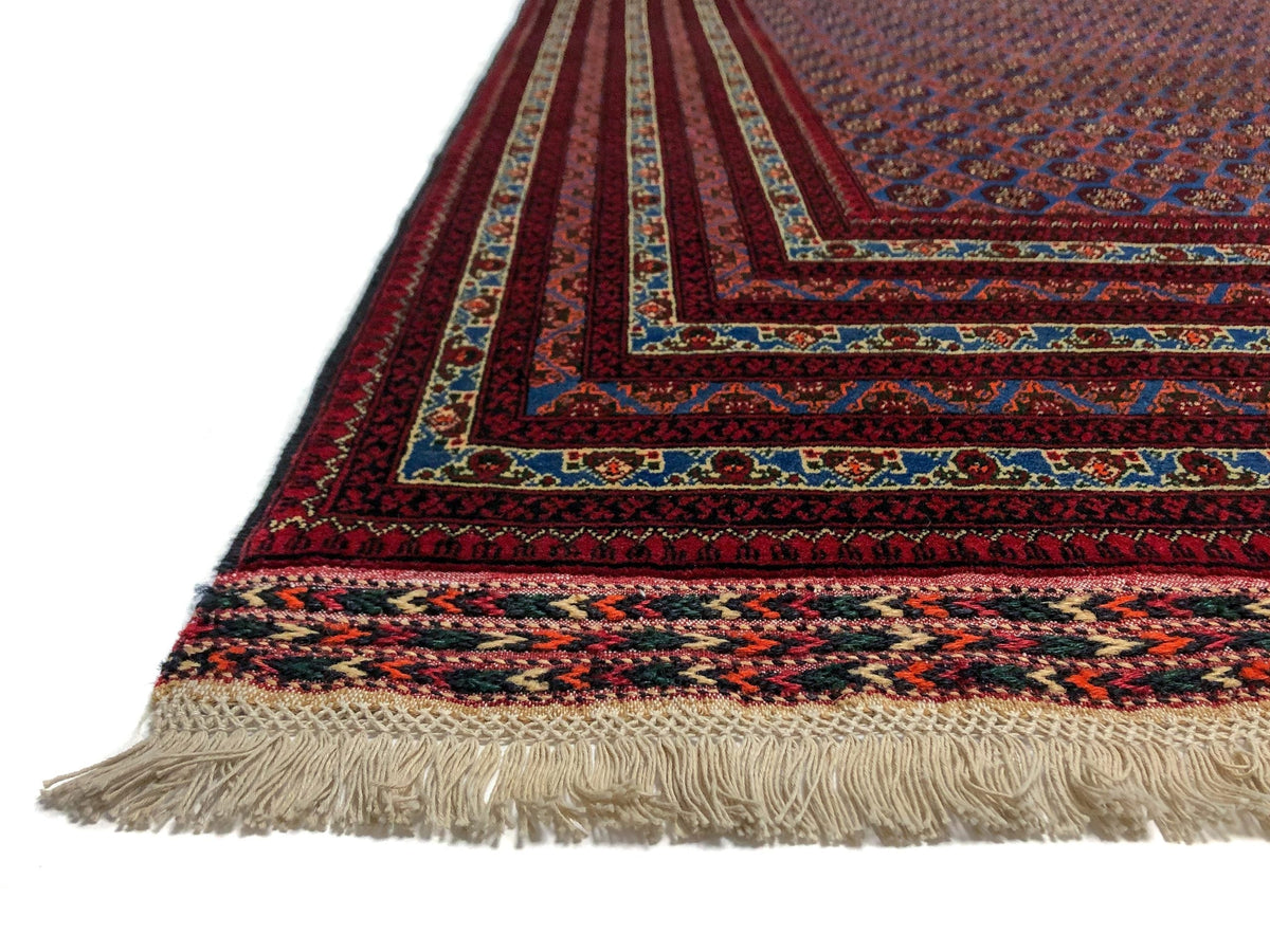 Balouch-Bokhara (6'06"x10'05") blue/dk.red