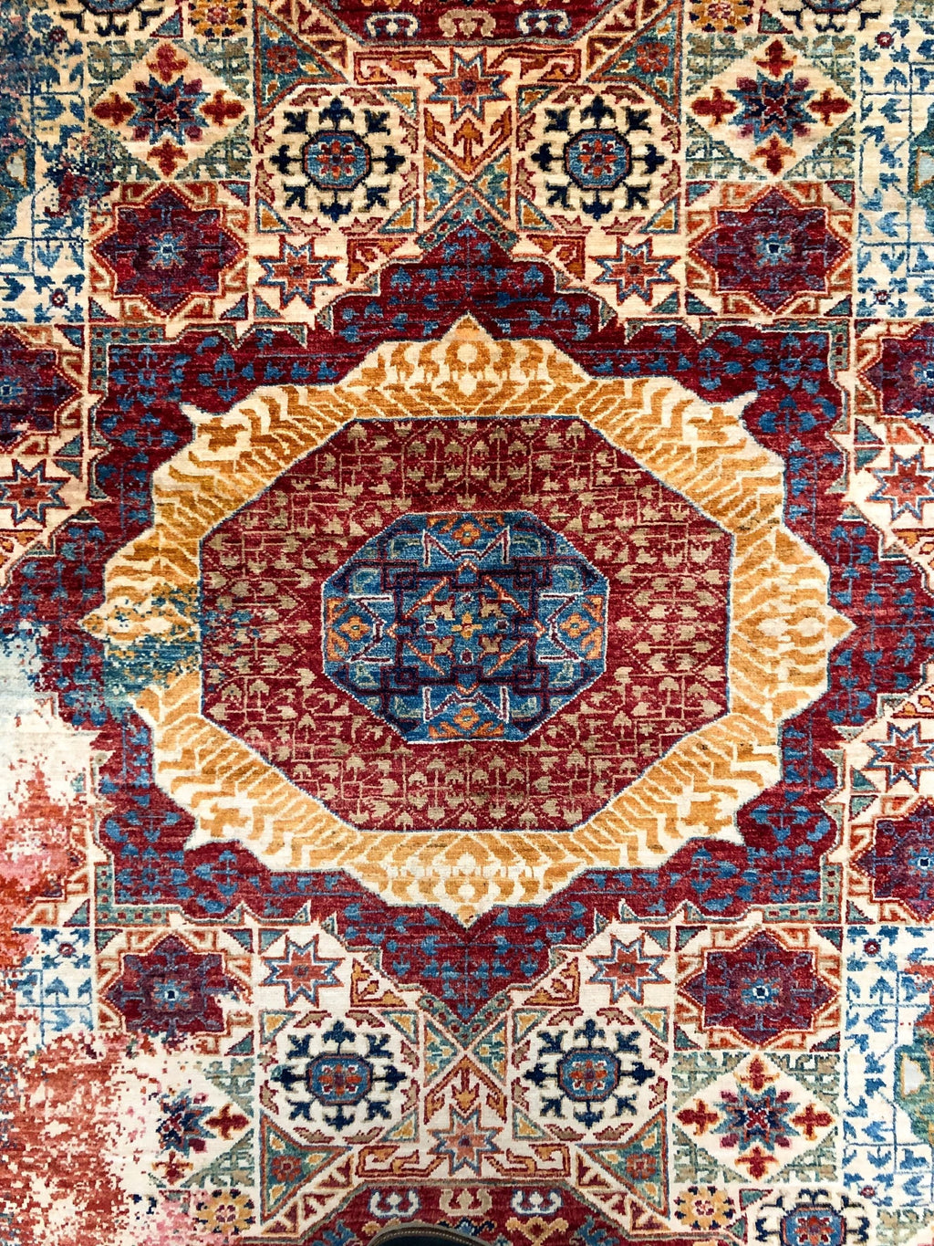 Celestial Mamluk (9'09"x13'06") red/multicolor