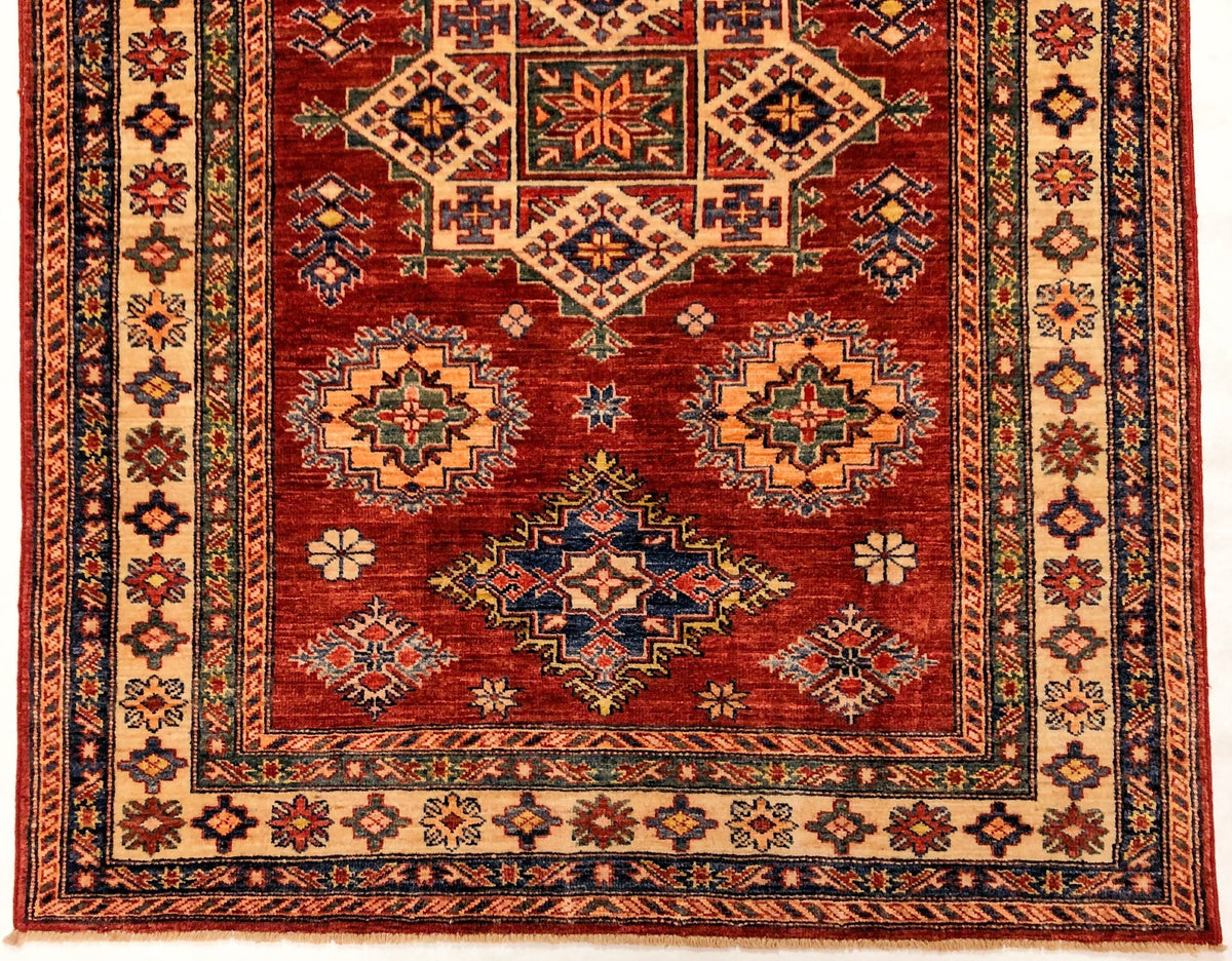 Super Kazak (4x6) red/ivory