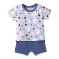 Grand Slam Baseball Bamboo Tee & Cotton Shorts Set for Boys - Shop Avnu