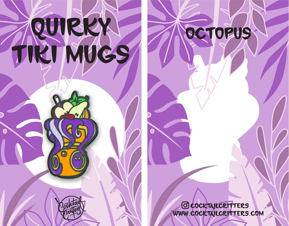 Quirky Octopus Pin - Shop Avnu