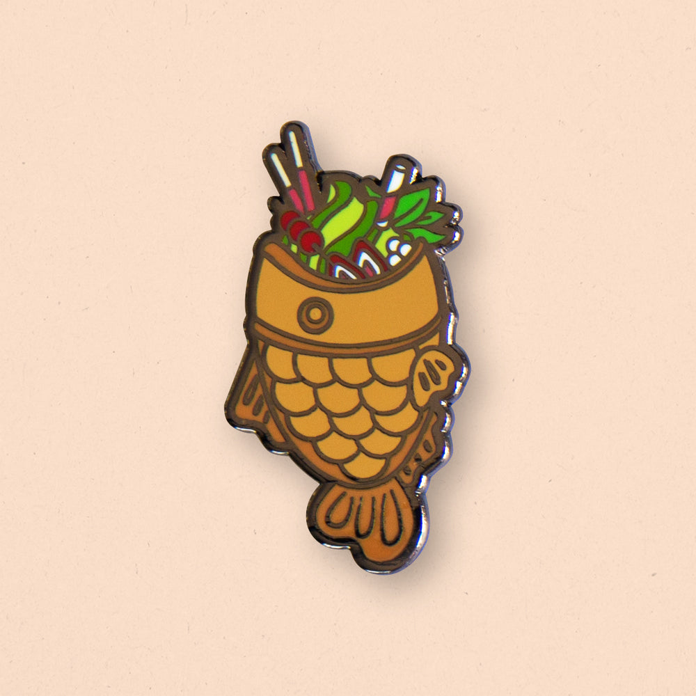 Quirky Taiyaki Pin
