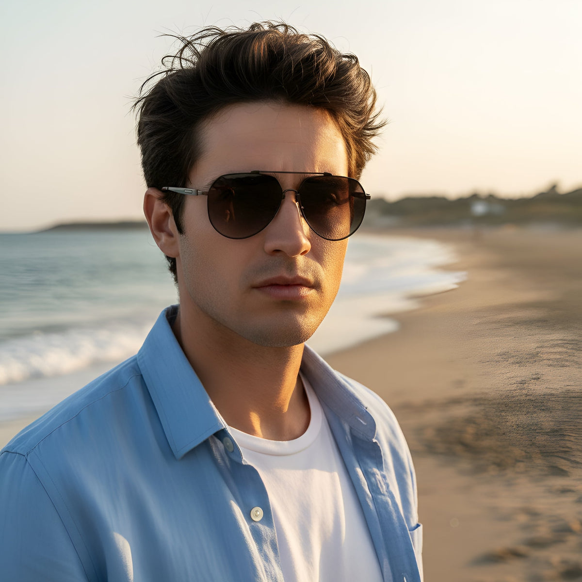 OHO's 2122D Polarized Aviator Sunglasses