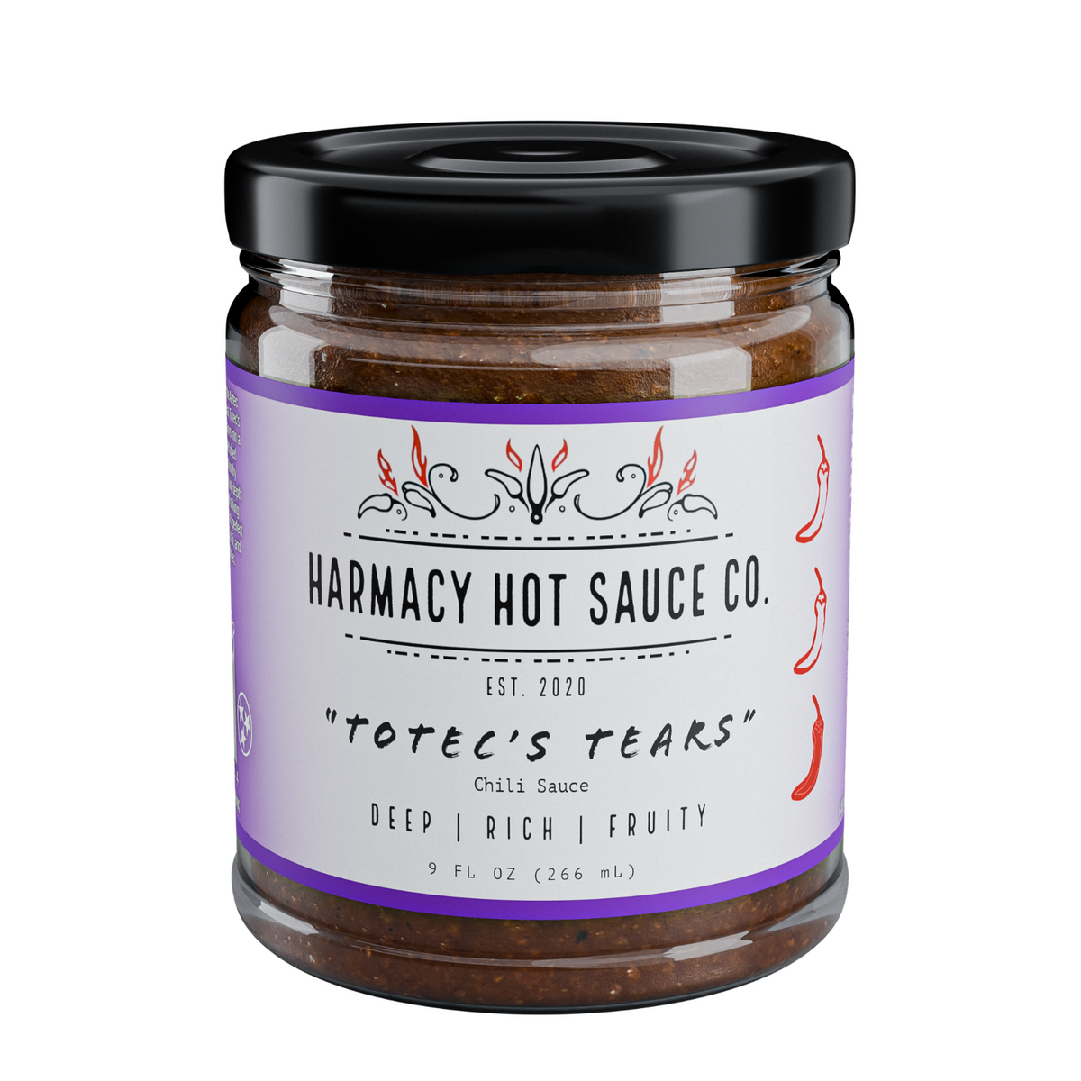 Totec's Tears - Pasilla & Plum (9oz)