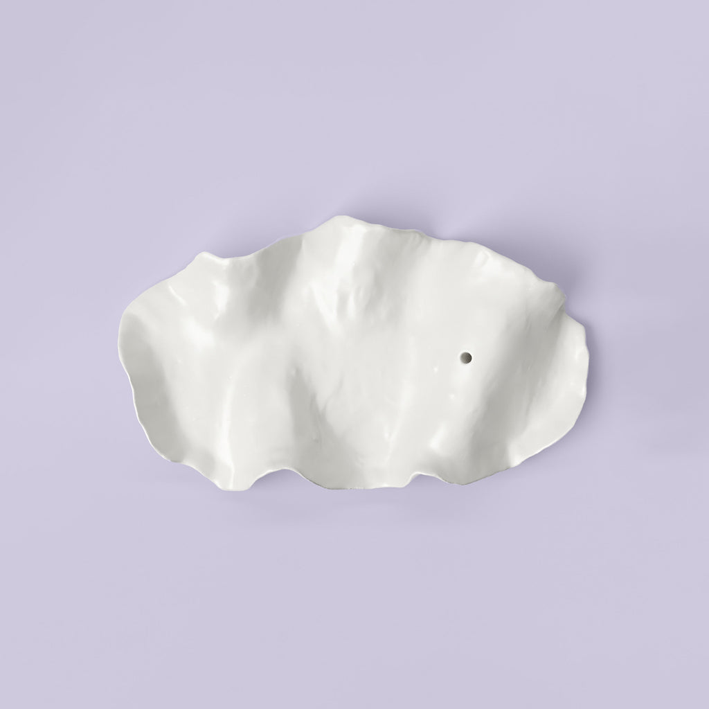 Tracey White Incense Holder