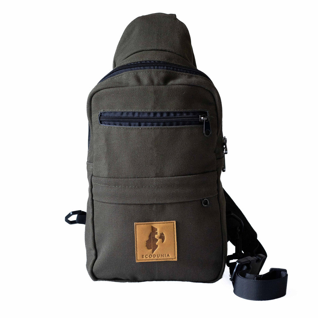 Large Canvas Crossbody Sling Bags |  Umoja