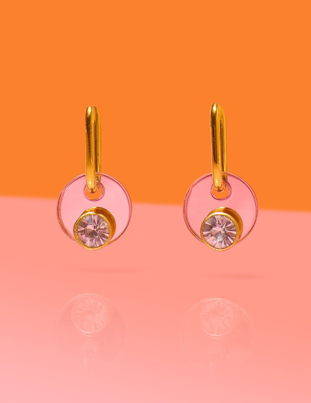 Deco Glam Medallion Oval Hoops - Shop Avnu