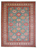 Super Kazak (10x13) green/ivory