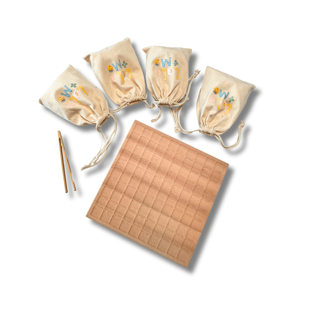 Montessori Hundred Board x 99 Names of Allah - Shop Avnu