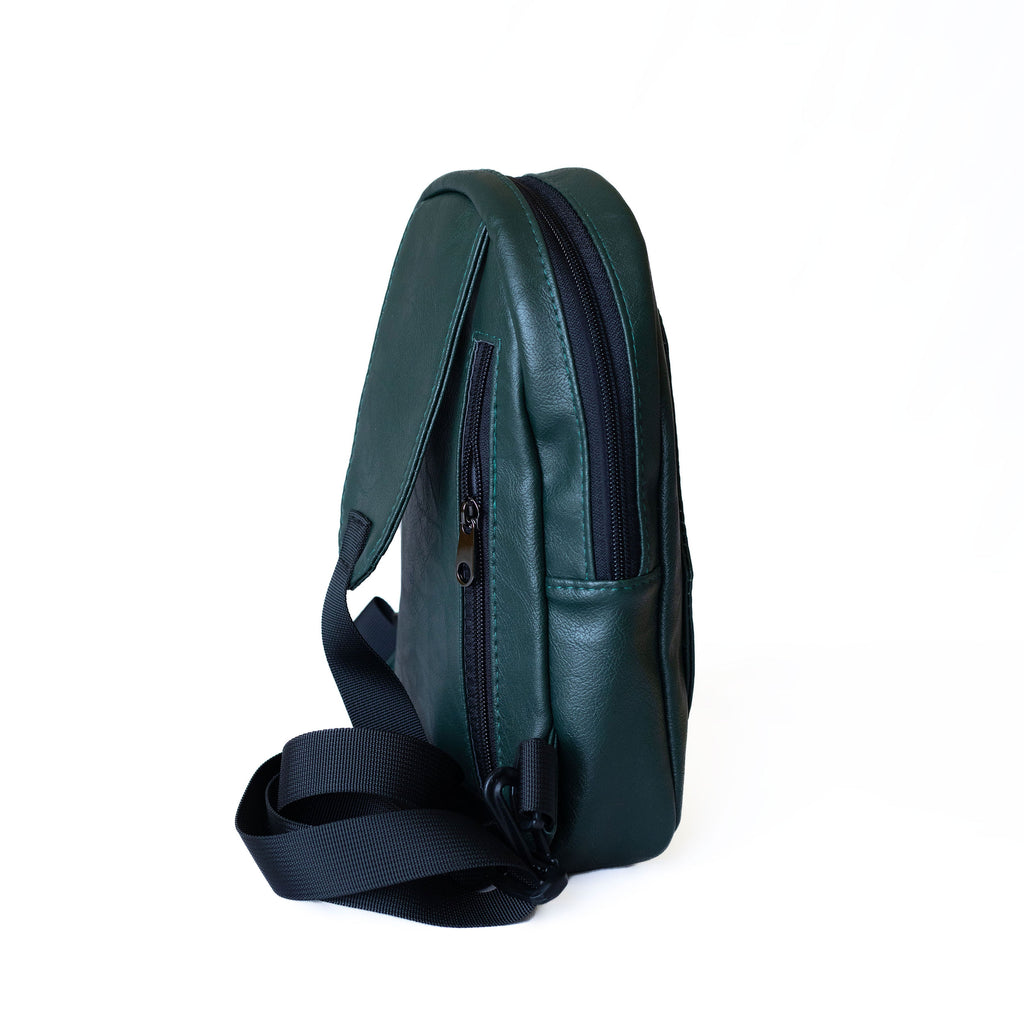 Small Vegan Leather Sling Bag - Crossbody | Buru