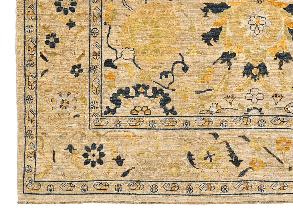 Afghan-made Oushak (9'01"x11'10")