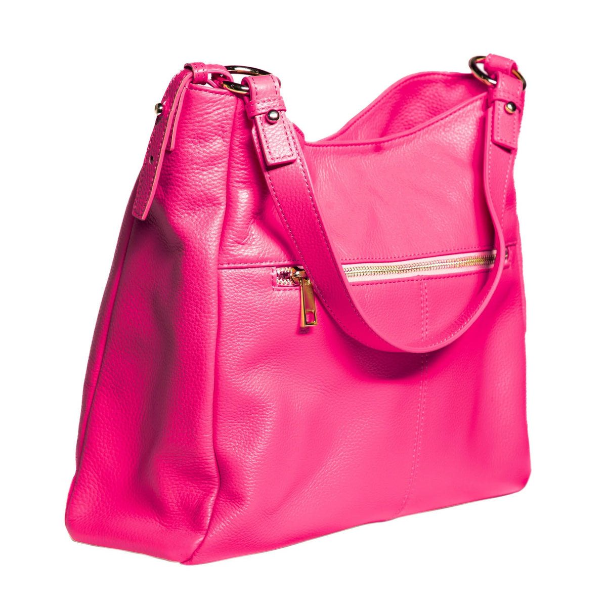 Sophia Soft Full-Grain Leather Hobo