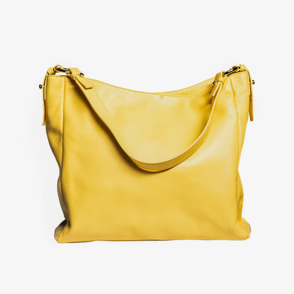 Sophia Soft Full-Grain Leather Hobo