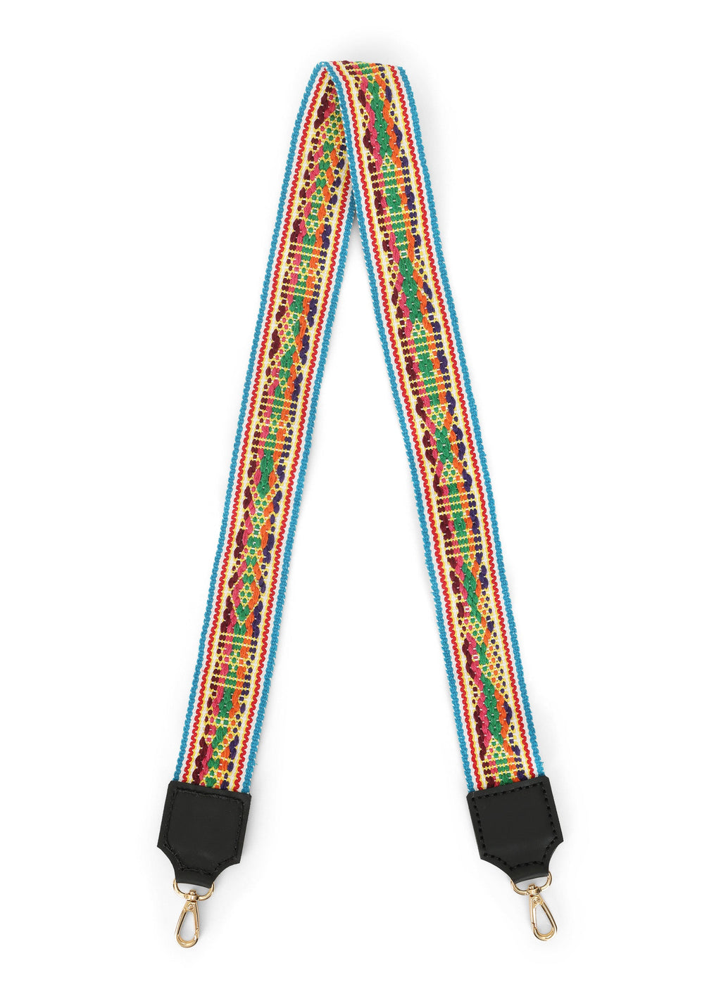 Aztec Strap Multi Blue