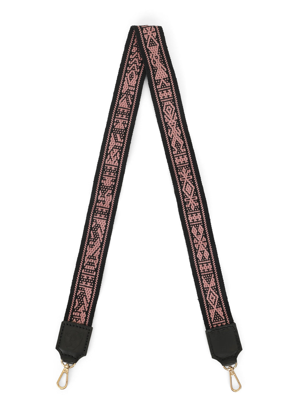 Aztec Strap Black+Pink