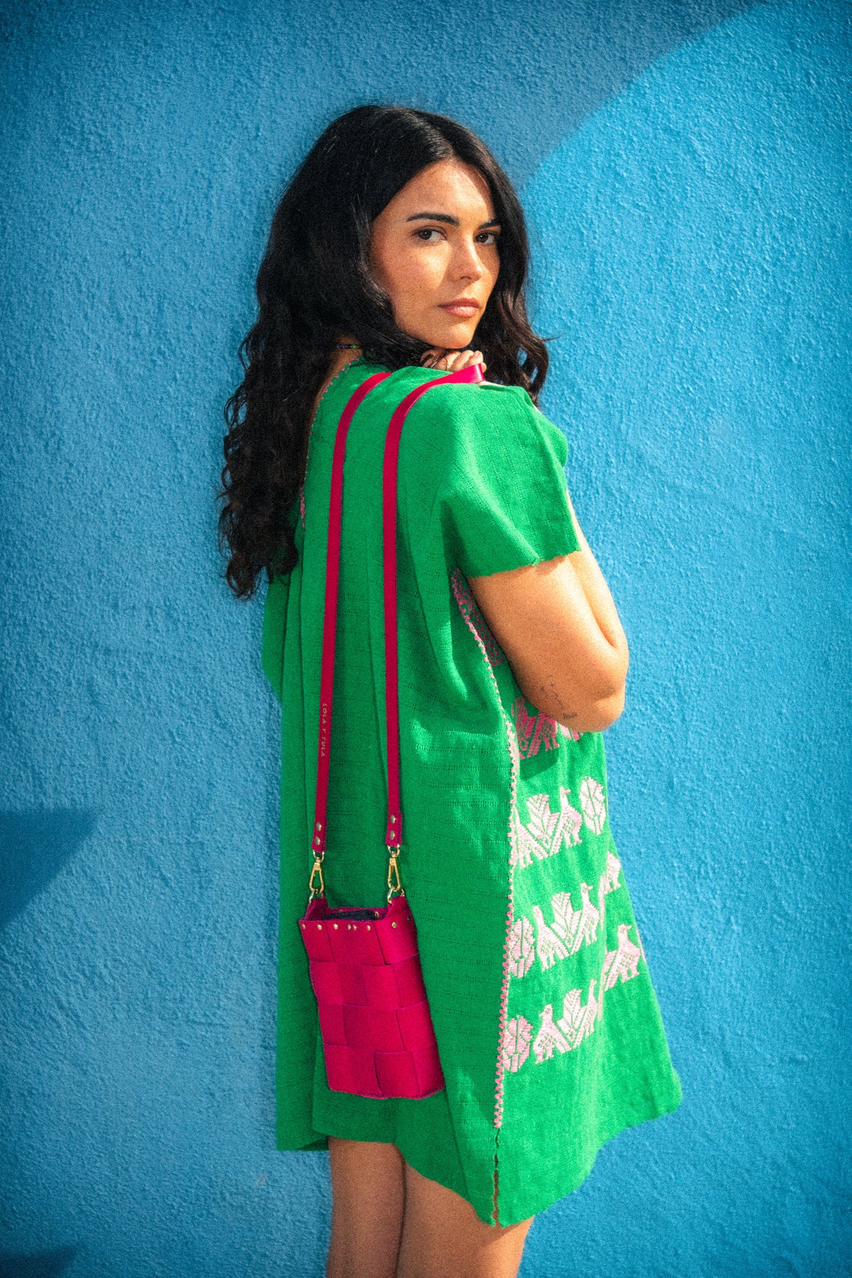 The Mini Tula Hot Pink