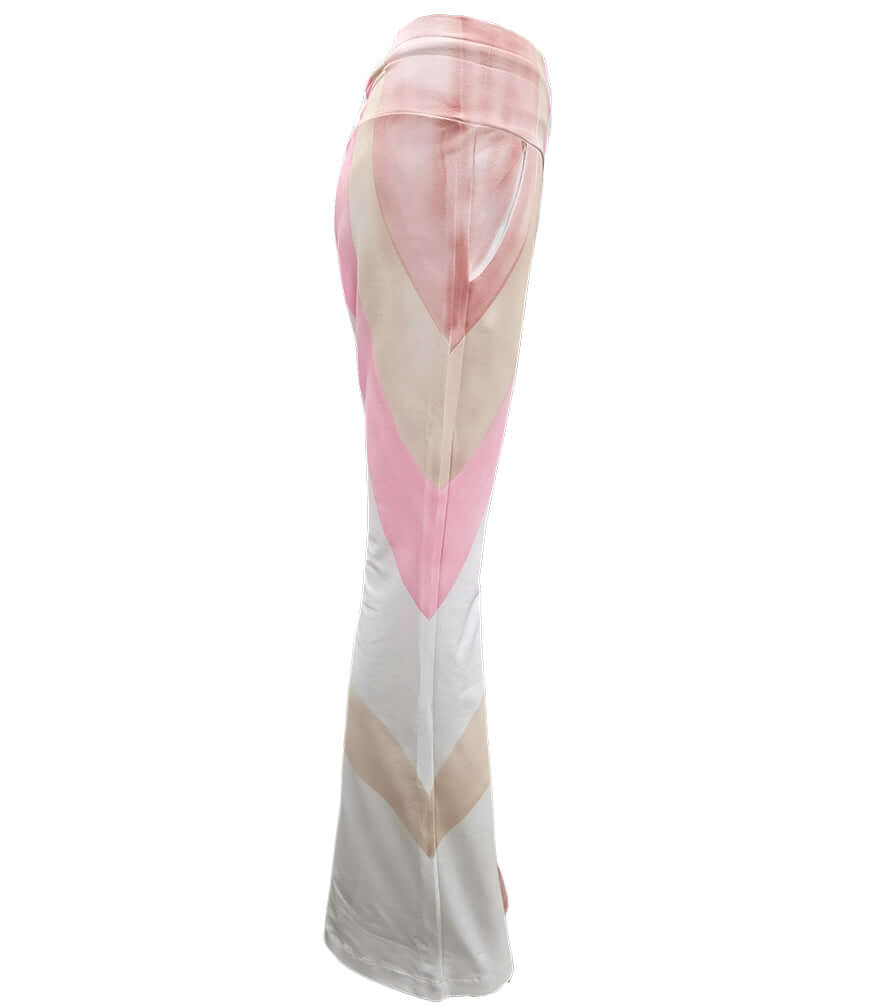 Designing Hollywood X Madison Maison™White Flare Sweatpants