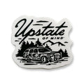 Woody Wagon Clear Sticker