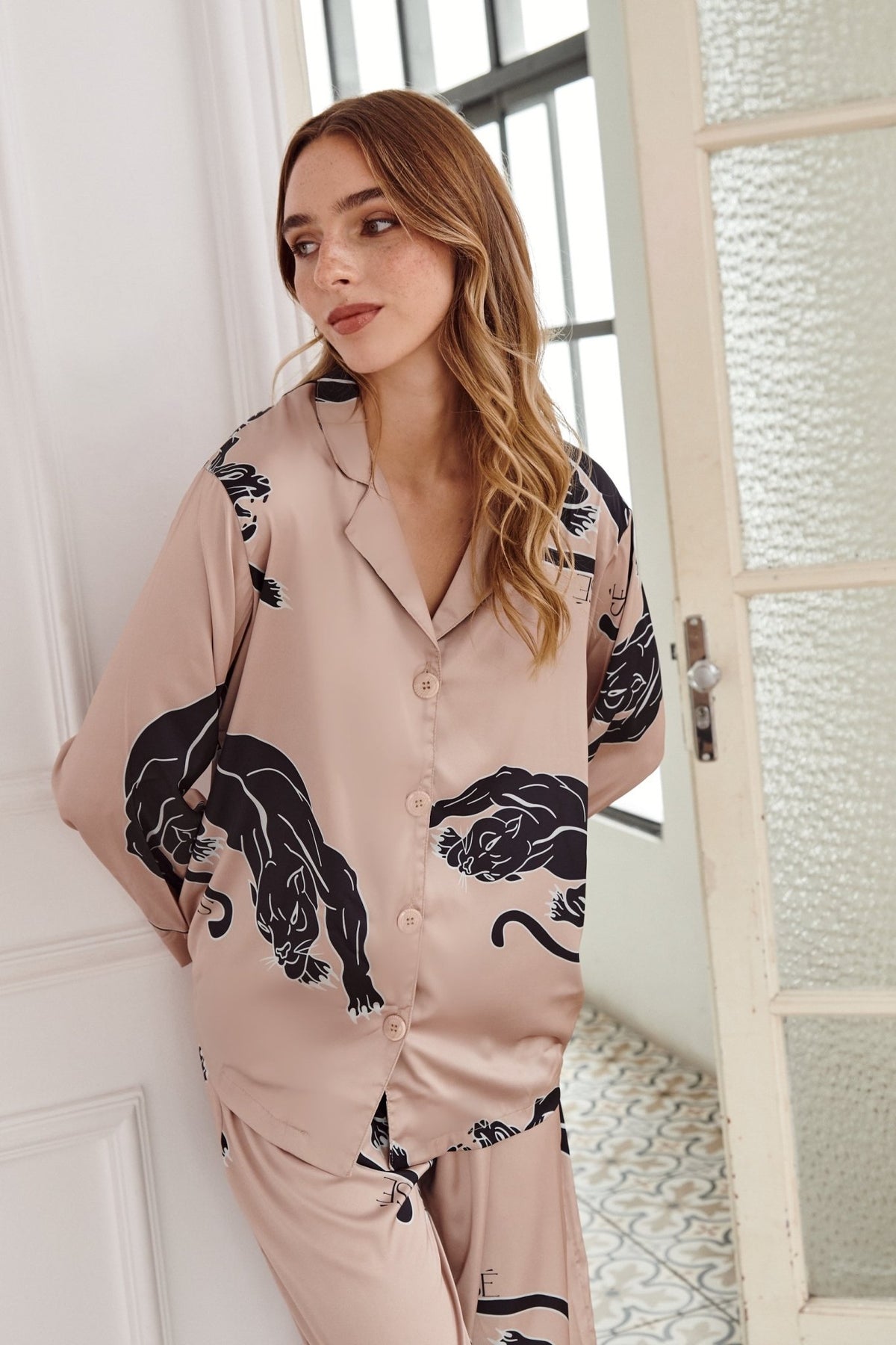Washable Silk Pajama Set - Thera - Shop Avnu