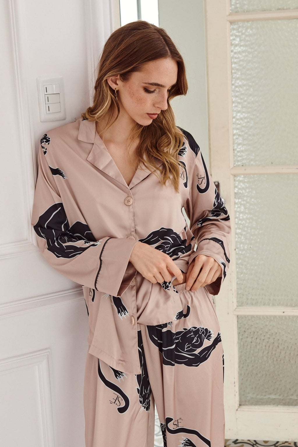 Washable Silk Pajama Set - Thera - Shop Avnu
