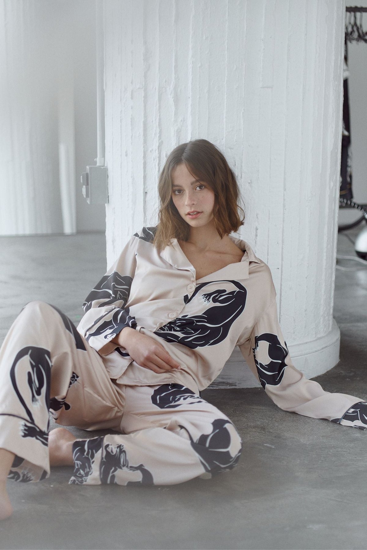 Washable Silk Pajama Set - Thera - Shop Avnu