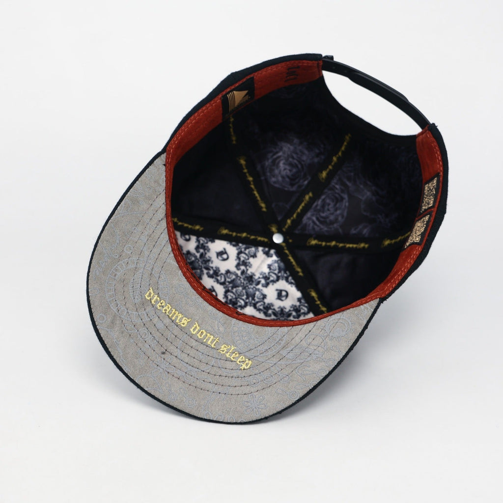 OG BA: From the Bay to the World Snapback (Black Acrylic Wool) - Shop Avnu