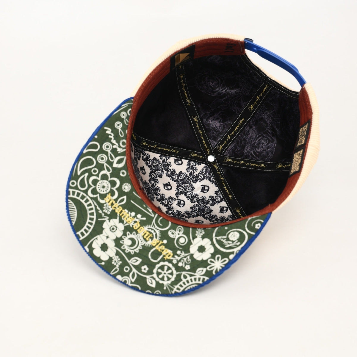 OG BA: From the Bay to the World Snapback (Cream/Blue)