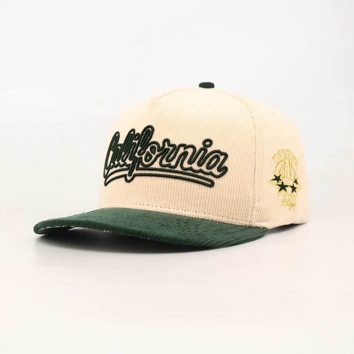 OG CA: Dreams on the West Snapback (Cream/Green) - Shop Avnu