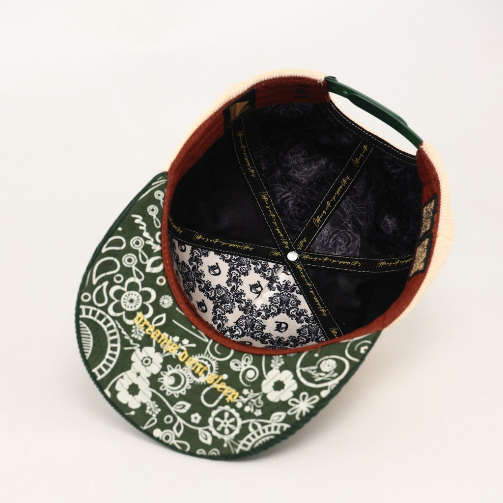 OG CA: Dreams on the West Snapback (Cream/Green) - Shop Avnu