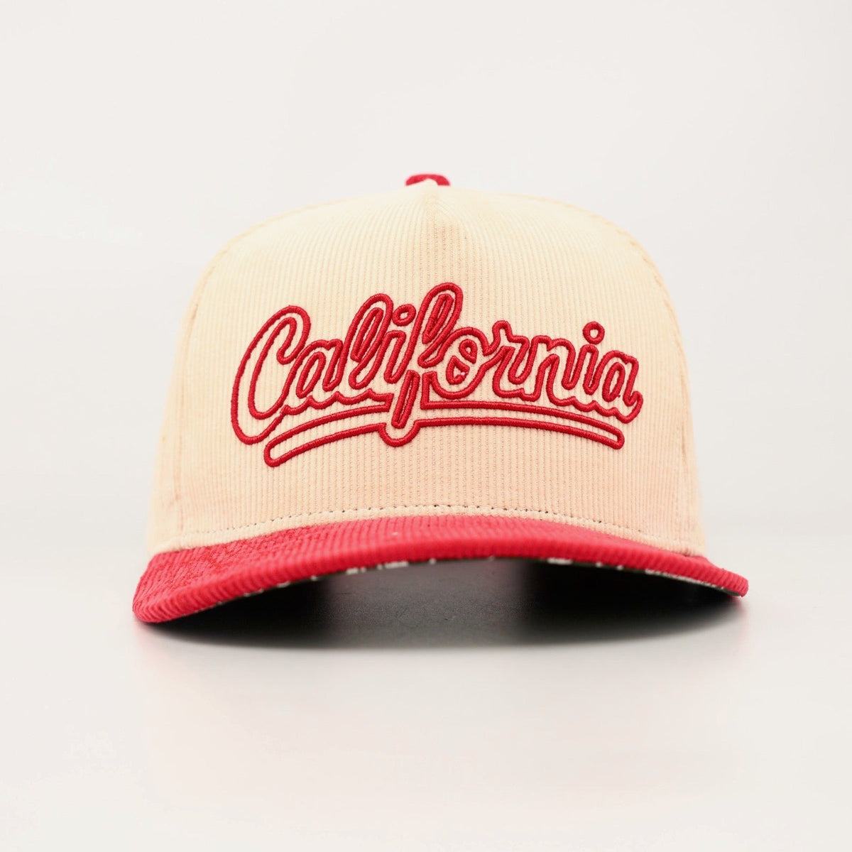 OG CA: Dreams on the West Snapback (Cream/Red) - Shop Avnu