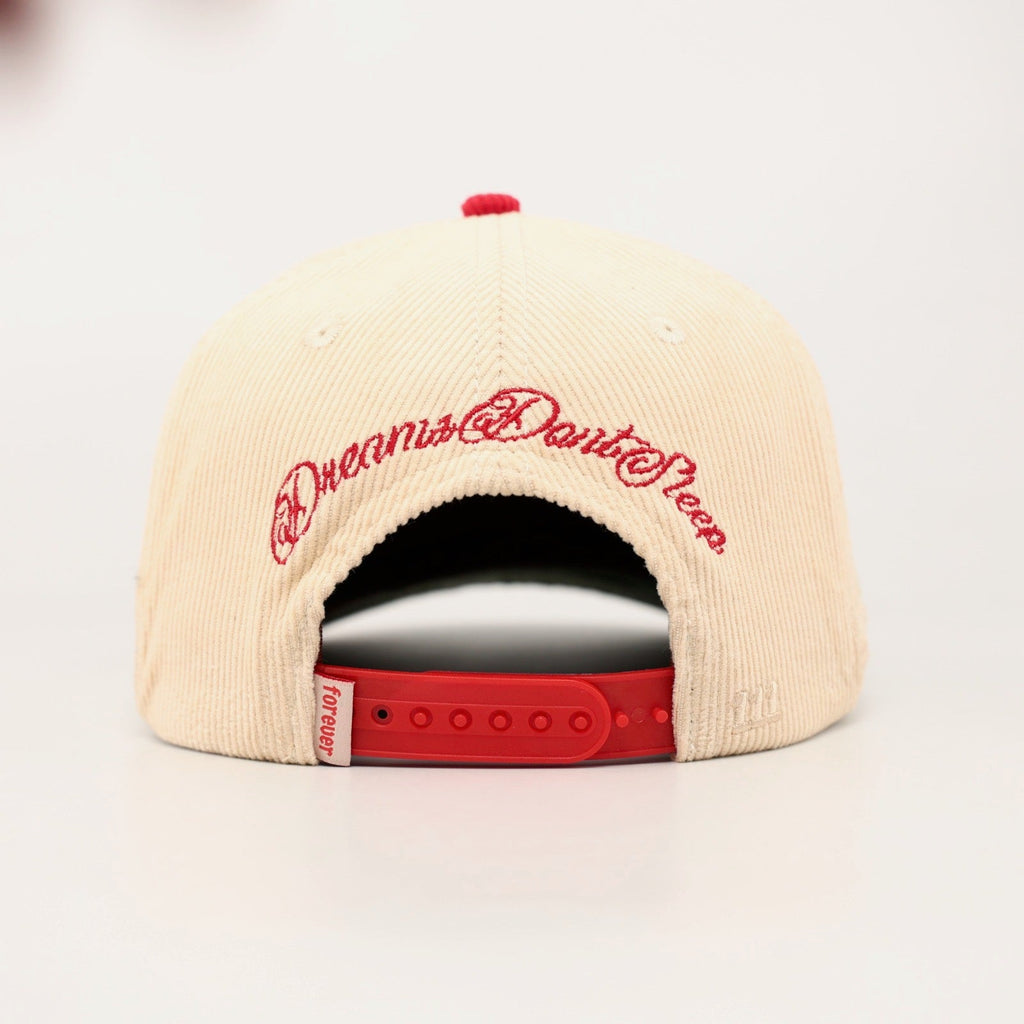 OG CA: Dreams on the West Snapback (Cream/Red) - Shop Avnu