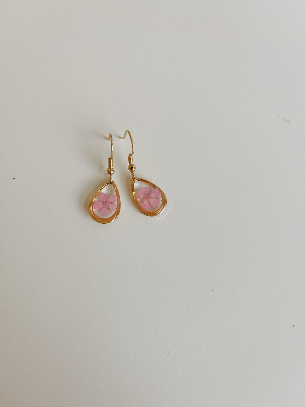 Wildflower Gold Dangle Earrings