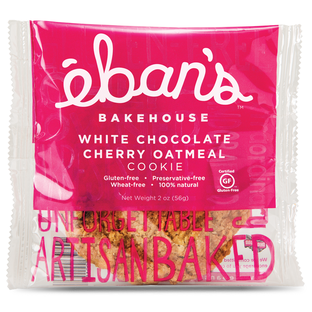 White Chocolate Cherry Oatmeal Cookies - 12 pack