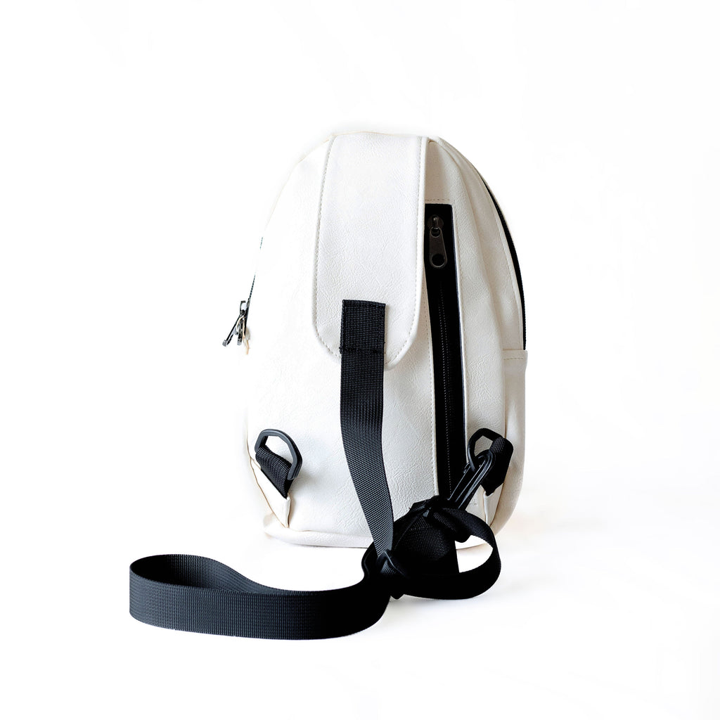 Small Vegan Leather Sling Bag - Crossbody | Buru