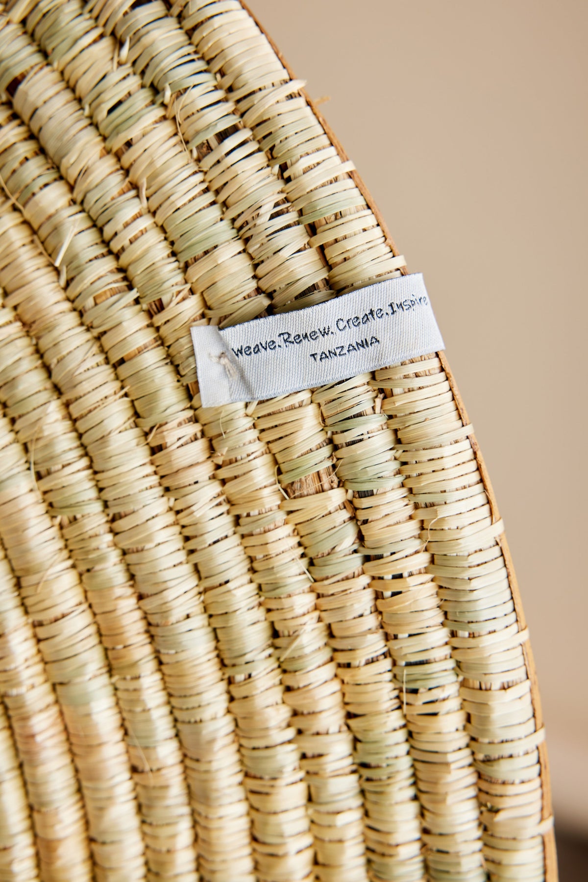 Moja Yellow Wall Basket