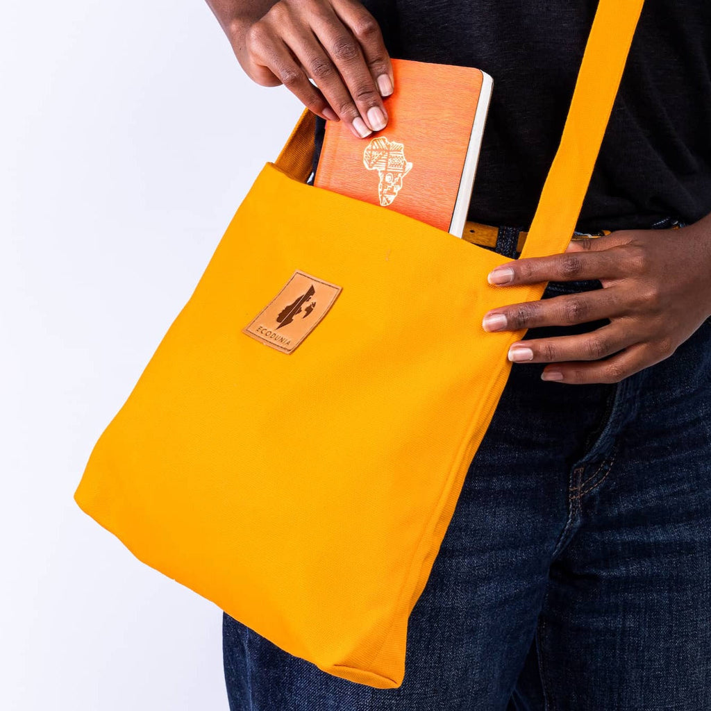 The Mini Amani Canvas Crossbody Bag Unisex
