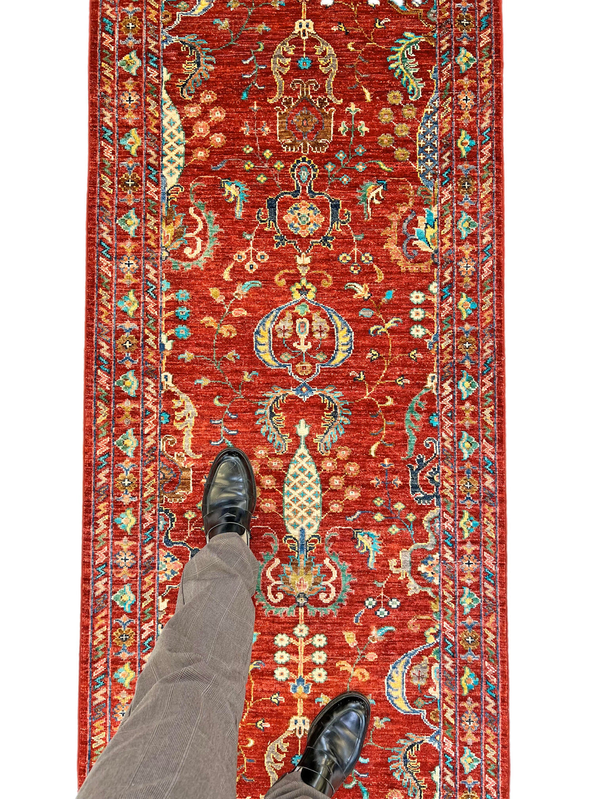 Ariana (2'09"x8'03") red