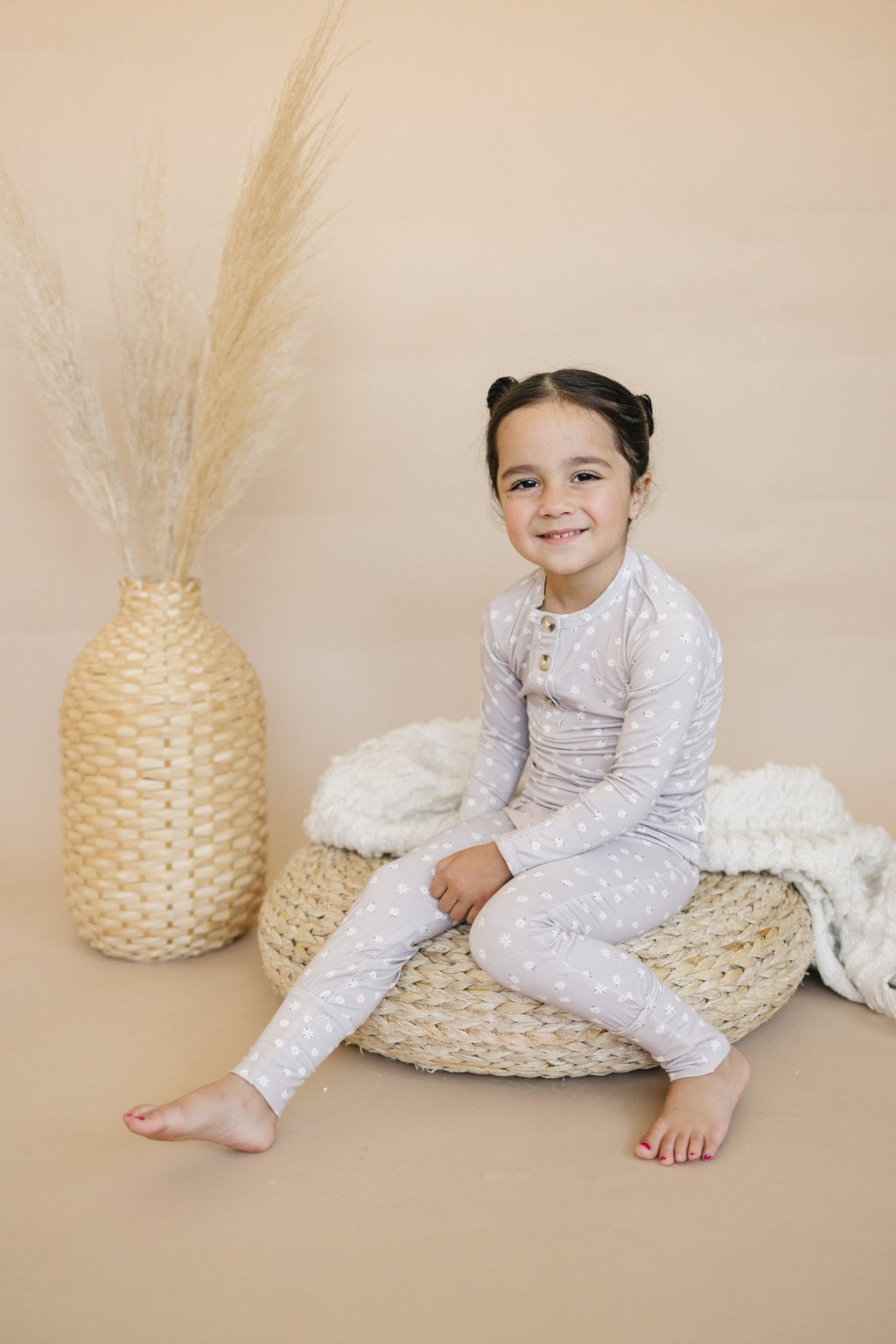 Oopsie Daisy 2pc Henley Bamboo Pajamas - Sizes Newborn & Up! - Shop Avnu